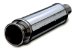 MagnaFlow 14810 Street Series Muffler - 2.25in. Center Inlet / 3.5in. Single Tip Outlet, 4in. Round, 14in. Body Length, 18.75in. Overall Length (14810, M6614810)