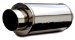 MagnaFlow 14821 Street Series Muffler - 2.25in. Center Inlet / 4in. Single Tip Outlet, 6in. Round, 14in. Body Length, 20.5in. Overall Length (14821, M6614821)