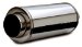 MagnaFlow 14846 Street Series Muffler - 2.25in. Center Inlet / 4in. Single Tip Outlet, 6in. Round, 14in. Body Length, 18.25in. Overall Length (14846, M6614846)