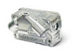 Holley 134-73s Sec. Alum V Bowl W/Pump Polish (134-73S, 13473S, H1913473S)