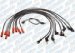 ACDelco 16-808Q Spark Plug Wire Kit (16808Q, 16-808Q, AC16808Q)