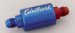 Edelbrock 8130 Blue Anodized Aluminum Fuel Filter (8130, E118130)