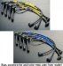 Blue Color 2000-2002 Ford Escort spark plug wires by Nology (011204081-15539-Blue)