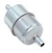 Canister Fuel Filter 3/8 in. Fuel Line Chrome Plated Steel Housing (5965, S715965)