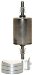 Wix 33489 Complete In-Line Fuel Filter, Pack of 1 (33489)