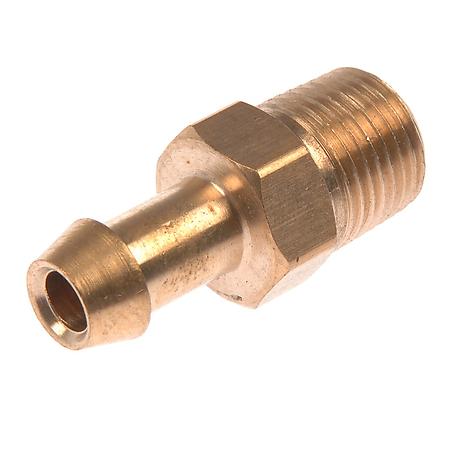 Dorman - OE Solutions Fuel Hose Fittings Male Connector - Pipe Thread 1/4inch 1/8inch MNPT - Qty. 1 - 43276 (43276, D1843276, RB43276)
