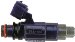 AUS Injection MP-50063 Remanufactured Fuel Injector - 2001-2003 Mazda Protege With 2.0L Engine (MP50063)