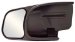 Custom Towing Mirror RH(Passenger) Side Slide Over Existing Mirror To Add Vision For Towing Fits Full Black And Chrome-Cap Model Mirror (C7310802, 10802)