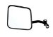 CIPA 44701 Jeep CJ OE Style Black Manual Replacement Driver Side Mirror (44701, C7344701)