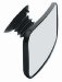 CIPA 11050 Suction Cup Boat Mirror - Black (11050, C7311050)