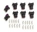 Holley 534-112 Fuel Injector Connectors - Package of 8 (534112)