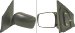 Toyota Echo (Coupe/Sedan) Manual Mirror (Without Lever) LH (driver's side) TY68L 2000, 2001 (TY68L)