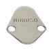 Moroso 65394 Chrome Fuel Pump Block-Off Plate (65394, M2865394)