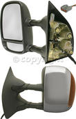 Ford F250 Mirror (Super Duty) Power, Heated, Foldaway, Chrome, With Signal LH (driver's side) FD89CL 2004 (FD89CL)