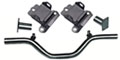 Universal Crossmember Motor Mount with Pads for Ford 1973 & up 351 Cleveland Small Block V8 Engines (4997, T374997)