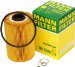 Mann-Filter HU 930/3 X Metal-Free Oil Filter (HU 9303 x, HU9303X)