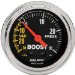 Traditional Chrome Mechanical Boost/Vacuum Gauge 2 1/16 in. 30 in. Hg./20 psi Incl. 6 ft. Tubing T-Fitting (2401, A482401)