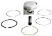 Beck Arnley  012-5245  Piston Assembly Standard, Pack of 4 (0125245, 012-5245, 125245)