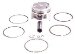 Beck Arnley  012-5252  Piston Assembly Standard, Pack of 4 (125252, 0125252, 012-5252)