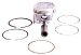 Beck Arnley  012-5341  Piston Assembly Standard, Pack of 4 (125341, 012-5341, 0125341)