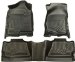 Husky Liners WeatherBeater Floor Liners BlackCombination Front & 2nd Row Liners (H2198201, 98201)