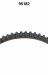 Dayco 95182 Timing Belt (DY95182, 95182)