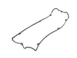 DongA Gaskets W0133-1649875 Valve Cover Gasket (W0133-1649875)