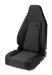 Bestop 39438-15 TrailMax II Sport Black Denim Fabric Single Jeep Seat (3943815, D343943815, 39438-15)