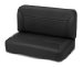 Bestop 39437-15 TrailMax II Black Denim Vinyl Fixed Rear Bench Seat (3943715, D343943715, 39437-15)