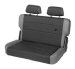 Bestop 39441-09 TrailMax II Fold and Tumble Charcoal Fabric Rear Bench Seat (39441-09, 3944109, D343944109)
