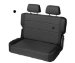 Bestop 39441-15 TrailMax II Fold and Tumble Black Denim Fabric Rear Bench Seat (3944115, 39441-15, D343944115)