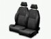 Bestop 3934615 Black Denim Trailmax Pro High-Back Fabric Front Premium Bucket Reclining Seat (39346-15, 3934615)