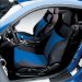 Covercraft SeatGloves 2 Semi Custom Seat Covers in Black/Blue - Fits '07-07; GMC; SIERRA 1500 HD CLASSIC; ; Crew Cab (SV208BL20)