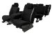 Coverking CSC-NS7151-1V1 Velour Custom Fit Seat Covers (CSCNS71511V1)
