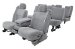 Coverking CSC-NS7020-0V3 Velour Custom Fit Seat Covers (CSCNS70200V3)