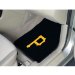 FanMats MLB Carpet Front Car Floor Mats Auto Floor Mats (1 Pair)Pittsburgh Pirates (6497, FAN6497)