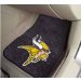 Front Car Truck SUV Carpet Car Floor Mats - Minnesota Vikings - Pair (5761, 05761, FAN5761)