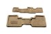 Nifty 657575 Catch-All Premium Beige Carpet 2nd Row Bench and 3rd Seat Floor Mat (M65657575, 657575)