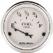Auto Meter | 1606 2 1/16" Old Tyme White - Fuel Level Gauge - 240 Ohm Empty / 33 Ohm Full (1606, A481606)