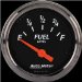 Auto Meter | 1415 2 1/16" Designer Black - Fuel Level Gauge - 0 Ohm Empty / 90 Ohm Full (1415, A481415)