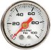 Sport-Comp Fuel Pressure Gauge 1.5 in. 0 - 100 psi White Dial Face (2177, A482177)