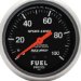 Auto Meter 3412 2-5/8" 0-100 PSI Mechanical Fuel Pressure Gauge (3412, A483412)