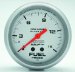 Silver LFGs Fuel Pressure Gauge 2 5/8 in. 0 - 15 psi Requires #4 Braided Hose Mounting Cup Must Be Mounted Outside Vehicle (4611, A484611)
