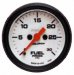 Phantom Electric Fuel Pressure Gauge 2 1/16 in. 0 - 30 psi Incl. 1/8 in. NPT Sender/8 ft. Tubing Or Wiring Harness Full Sweep (5760, A485760)
