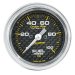 Auto Meter 4763 Carbon Fiber Full Sweep Electric Fuel Pressure Gauge (4763, A484763)