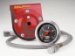 Auto Meter 2413 Traditional Chrome 2-1/16" 0-15 PSI Mechanical Fuel Pressure Gauge with Isolator (2413, A482413)