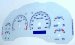 Nu Image WG105 White Gauge Face for Chevy and GMC (WG105, N31WG105)