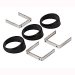 Autometer Angle Rings 2 5/8" Angle Ring (Black) Mounting Solutions #11022 (3244, A483244)