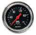Auto Meter 2421 Traditional Chrome 2-1/16" 0-100 PSI Mechanical Oil Pressure Gauge (2421, A482421)