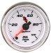 C2 Electric Oil Pressure Gauge 2 1/16 in. 0 - 100 psi Incl. 1/8 in. NPT Sender Incl. 8 ft. Tubing Or Wiring Harness 0.25 in. NPT Adapter Fitting (7153, A487153)